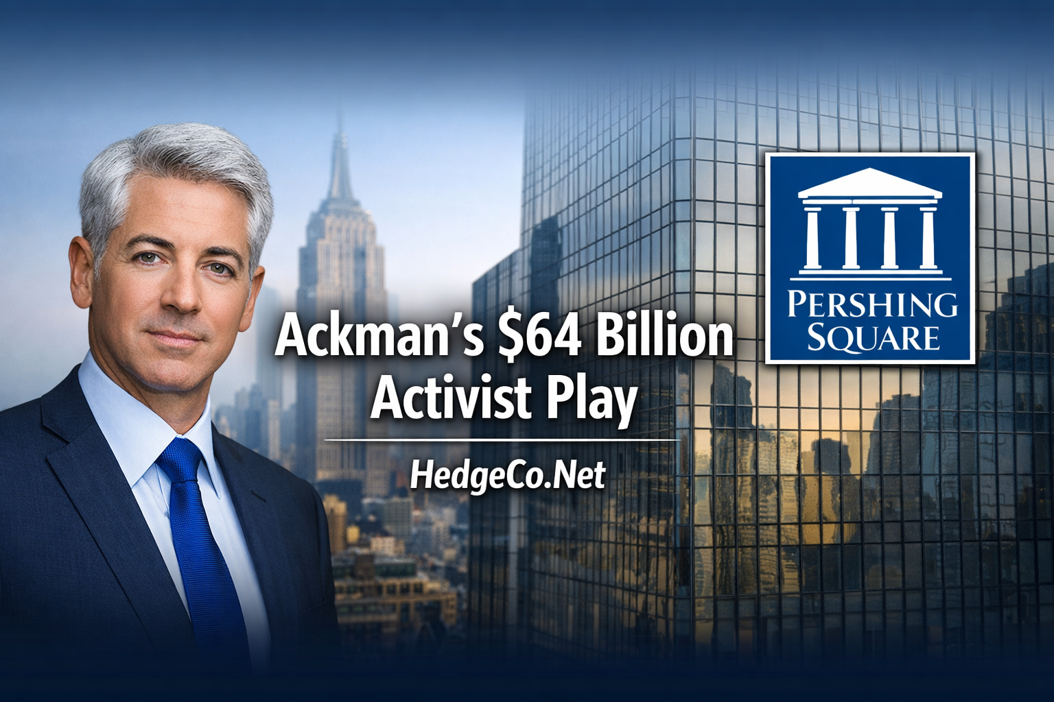 Ackman’s $64 Billion Activist Play: