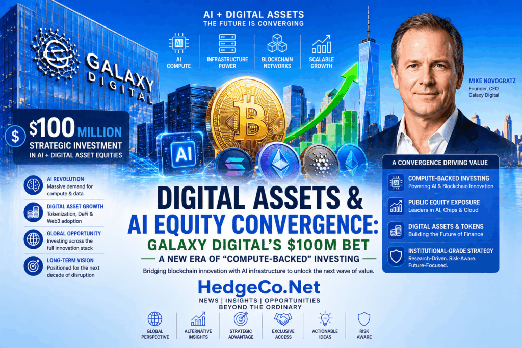 Galaxy Digital Launches $100M Crypto-Traditional Fund