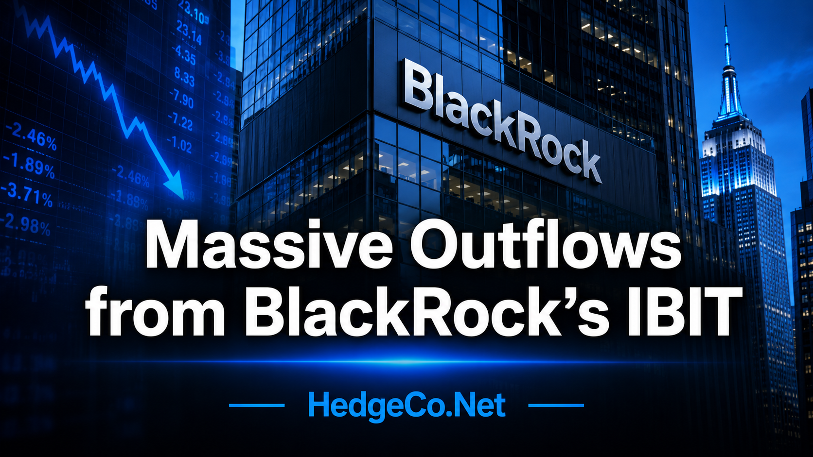 Massive Outflows from BlackRock’s IBIT Signal a New Phase in the Bitcoin ETF Trade: